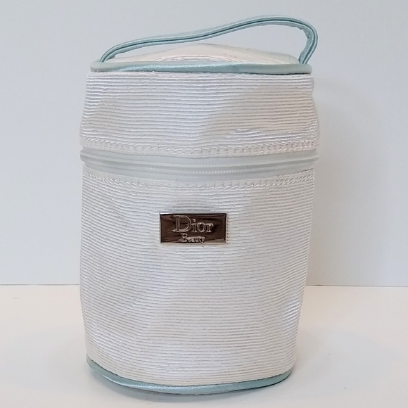 Dior Handbags - Dior Beauty can shaped cosmetic bag